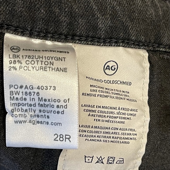 AG Isabelle High Rise Crop Jeans New 28 - Picture 11 of 15